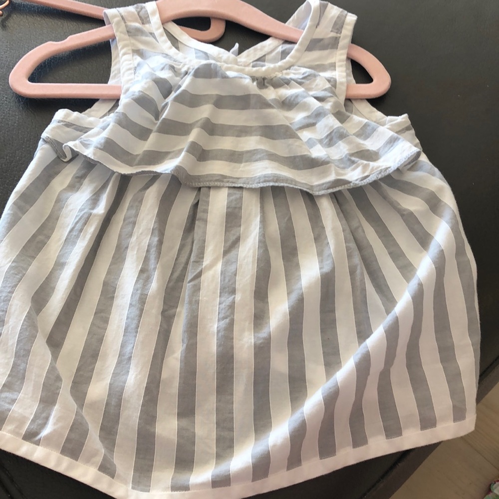 jacadi bow back top size 36m